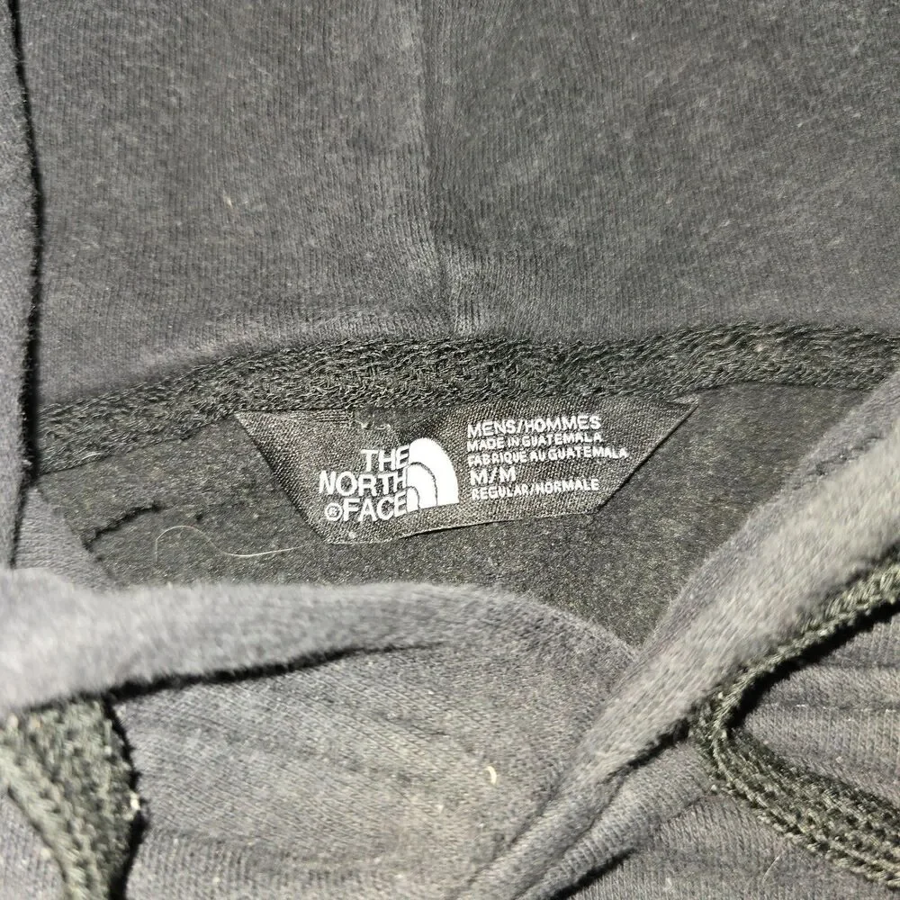 The North Face Hoodie Y2K Vintage Outdoor Logo Sweatshirt, Black Large